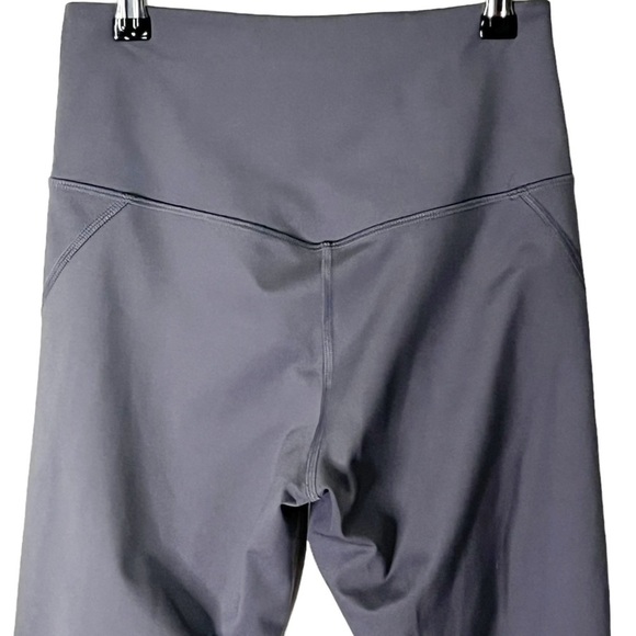 Girlfriend Collective Gray Cropped Leggings High Rise Women’s Size Small Pocket - Picture 6 of 11